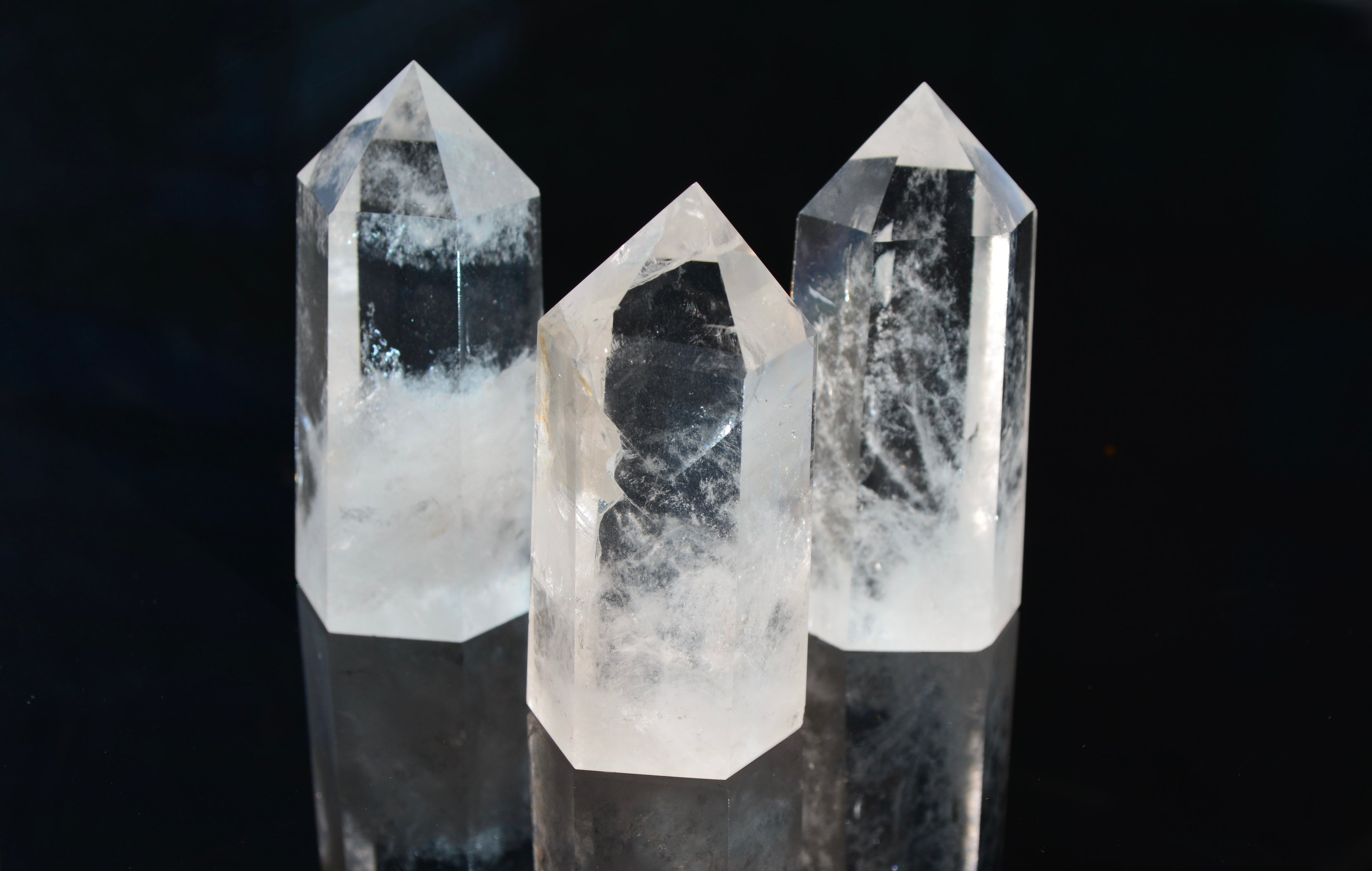 Clear Quartz Tower