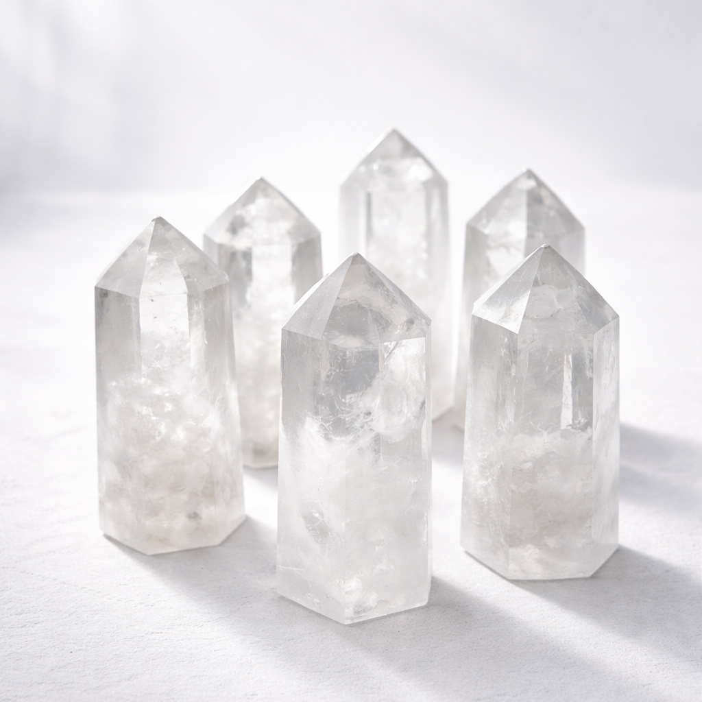Clear Quartz Tower