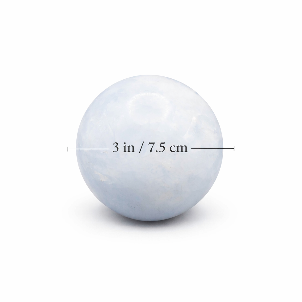 Blue Calcite Sphere