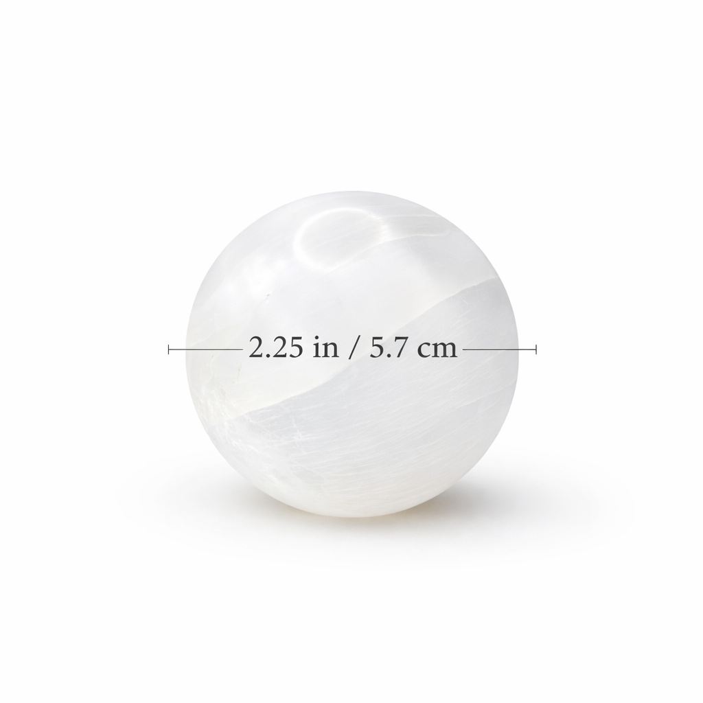 Selenite Sphere