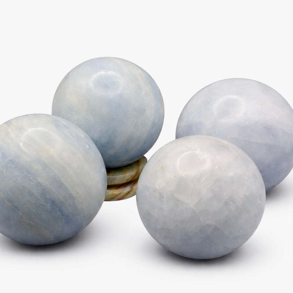 Blue Calcite Sphere